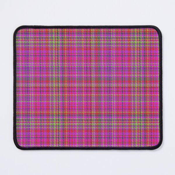 Item preview, Neon Pink Plaid Tartan Pattern designed and sold by Zaya_art.
