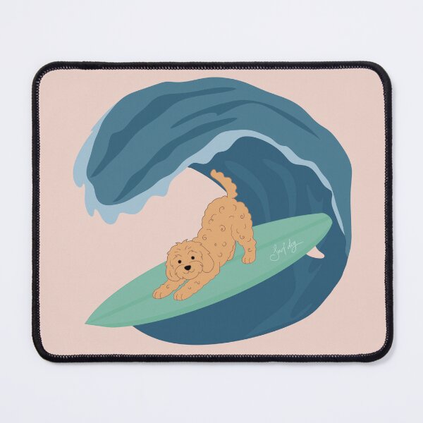 Item preview, Surf Dog designed and sold by Mina Mina Designs.