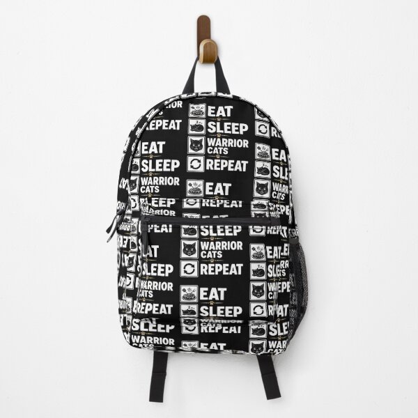 Item preview, Eat Sleep Warrior Cats Repeat Funny Cat Lover designed and sold by OlyvieArt.