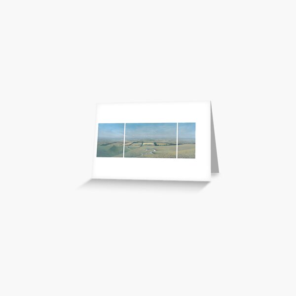 Vale of White Horse Greeting Card