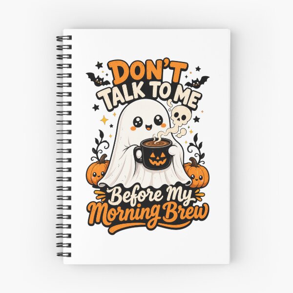 Item preview, Cute Coffee Ghost Before Morning Brew designed and sold by Kaikab007.