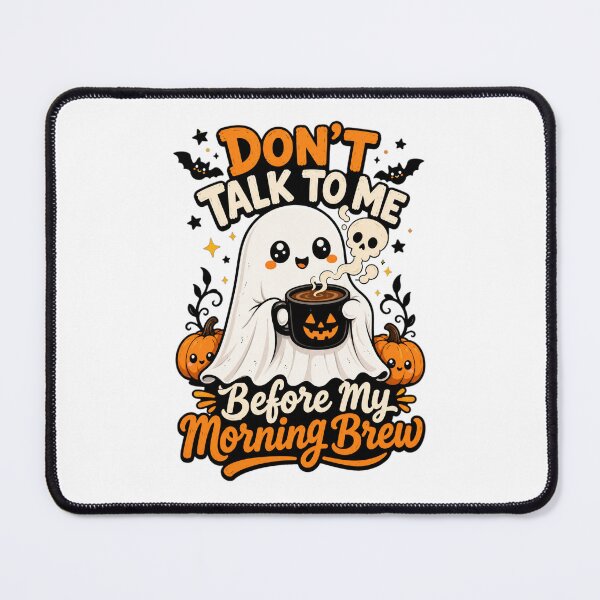 Item preview, Cute Coffee Ghost Before Morning Brew designed and sold by Kaikab007.