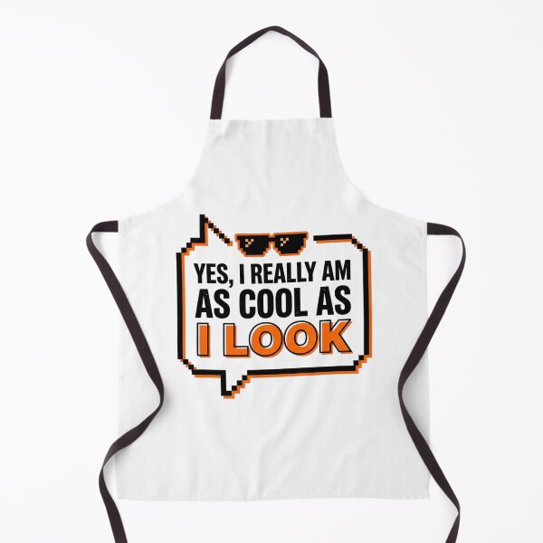 Item preview, As Cool As I Look Sarcastic Quote Funny Slogan designed and sold by KhAIa Reeve Art Studio.