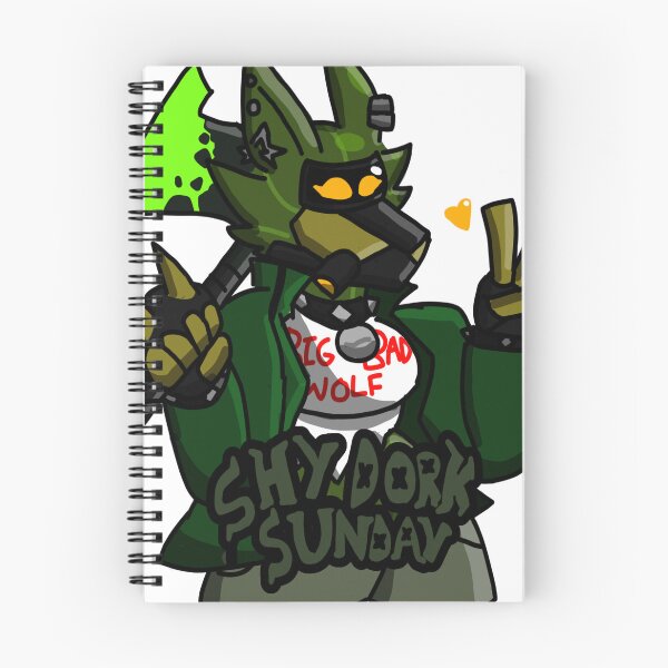 Item preview, Shy Dork Sunday Flatline designed and sold by ChuChuTheCatmeragon.
