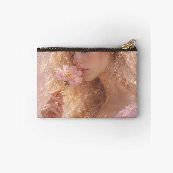 Item preview, Ethereal Woman with Pink Flower designed and sold by aurelixagency.