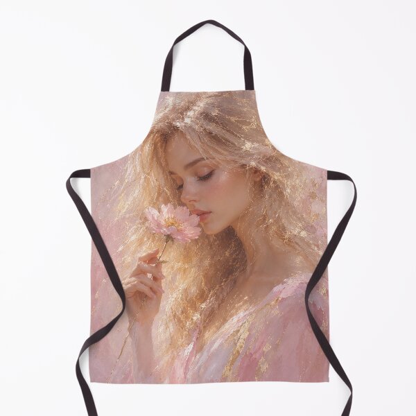 Item preview, Ethereal Woman with Pink Flower designed and sold by aurelixagency.