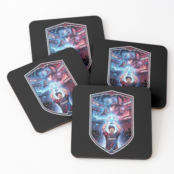 Item preview, Esports Champion Victory Trophy Arena Tournament Anime Gamer Crest designed and sold by mood-draftsman.