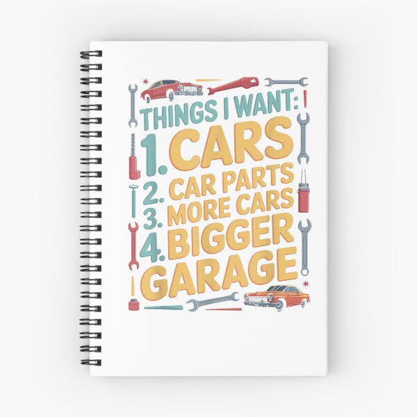 Item preview, Funny Mechanic Quote Things I Want Cars Bigger Garage Car Guy designed and sold by mari-kayden.