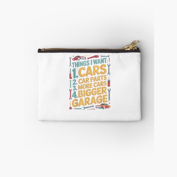 Item preview, Funny Mechanic Quote Things I Want Cars Bigger Garage Car Guy designed and sold by mari-kayden.