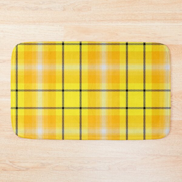 Item preview, Yellow Black Plaid Tartan Pattern designed and sold by Zaya_art.
