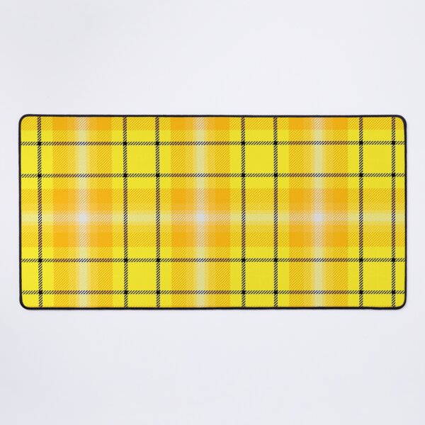 Item preview, Yellow Black Plaid Tartan Pattern designed and sold by Zaya_art.