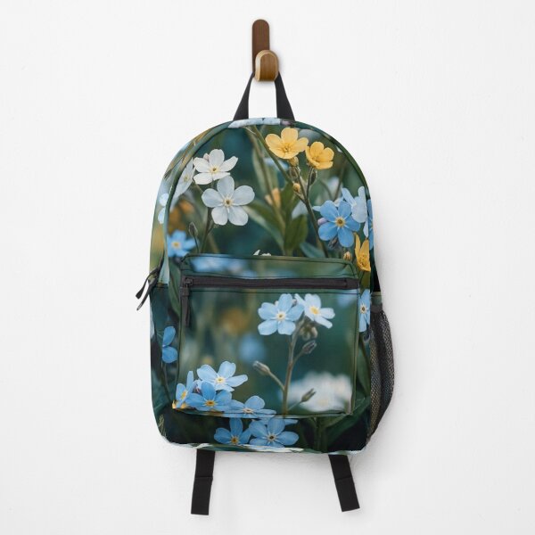 Item preview, Soft Blue Forget Me Not Wildflowers Floral Garden Graphic designed and sold by PACS0011.