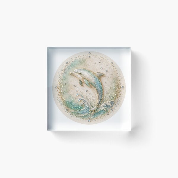 Item preview, Elegant Blue Dolphin Mandala designed and sold by aurelixagency.