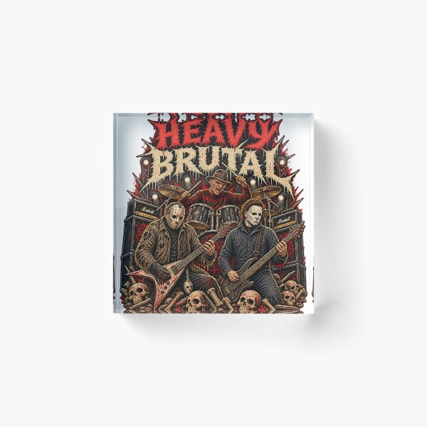 Item preview, Heavy Brutal Icon's Band designed and sold by SpectacledBoi.