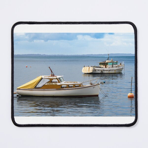 Item preview, Boats Anchored in the Bay designed and sold by Twisted Light Images.