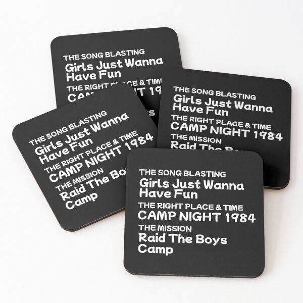 Item preview, 80's Camp Night Girls Just Wanna Have Fun designed and sold by aliyeus.