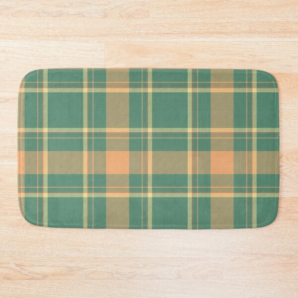Item preview, Green Orange Plaid Tartan Pattern designed and sold by Zaya_art.