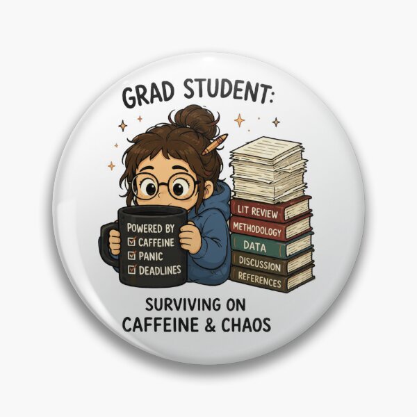 Item preview, Grad Student designed and sold by erkinmaddison.