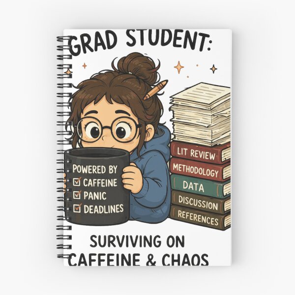 Item preview, Grad Student designed and sold by erkinmaddison.