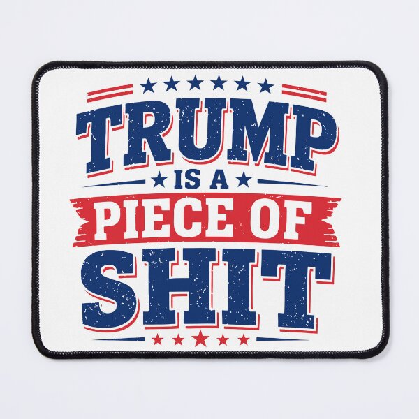 Item preview, Anti Trump Shirt, Trump Is A Piece Of Shit T-Shirt, Funny Political Protest Tee, Liberal Democrat Anti Trump designed and sold by PaletteFld.