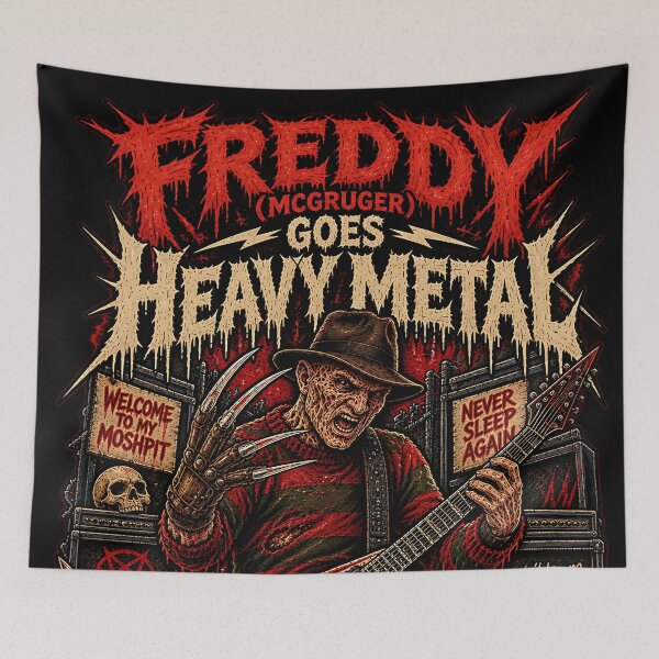 Item preview, Freddy plays Metal in your Dreams. designed and sold by SpectacledBoi.