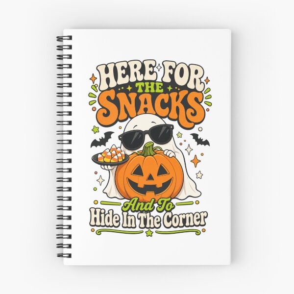 Item preview, Introvert Ghost Here For The Snacks designed and sold by Kaikab007.