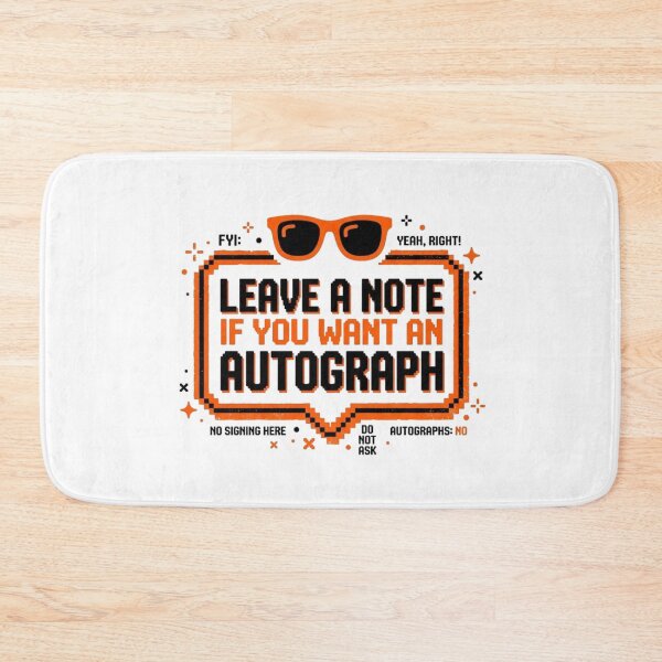 Item preview, Leave A Note Sarcastic Quote Funny Slogan designed and sold by KhAIa Reeve Art Studio.