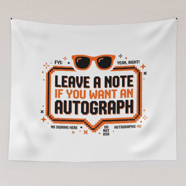 Item preview, Leave A Note Sarcastic Quote Funny Slogan designed and sold by KhAIa Reeve Art Studio.