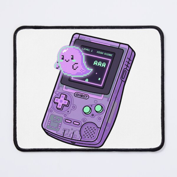 Item preview, Cute Pixel Ghost Haunted Handheld Console Pastel Goth Gamer Aesthetic designed and sold by mood-draftsman.