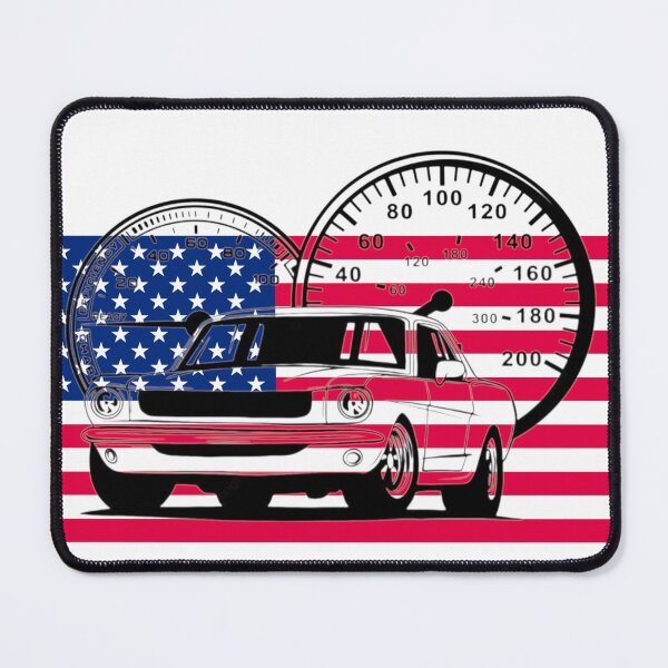 Item preview, Vintage 1964 Ford Mustang Classic Muscle Car designed and sold by zenithdecalco.