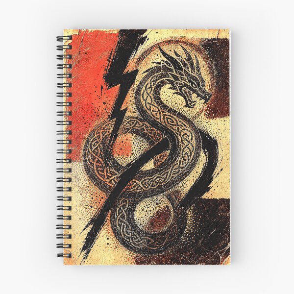 Item preview, Norse Dragon Serpent Gothic Celtic Mythology designed and sold by Mental Surreal Studio.