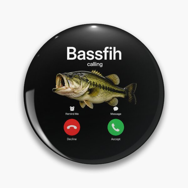 Item preview, Bassfih Calling Phone designed and sold by a-turner-paint.