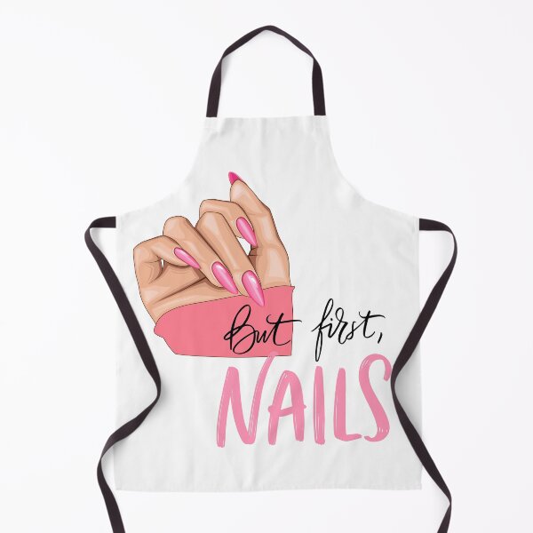 Item preview, Boss Nails – Bold Pink Nail Art Glam Design designed and sold by AaryaGraphics.