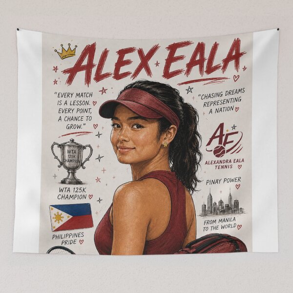 Item preview, Alex Eala designed and sold by erkinmaddison.