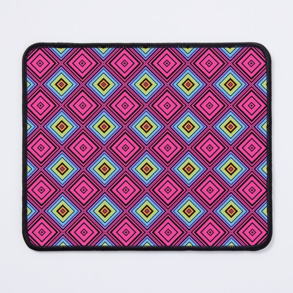 Item preview, Neon Pink Diamond Pop Pattern designed and sold by whimsiqueer.