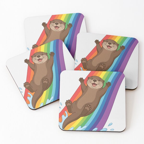 Item preview, Cute Otter Summer Water Adventure designed and sold by naragon4289.