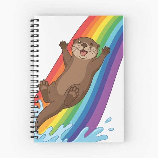 Item preview, Cute Otter Summer Water Adventure designed and sold by naragon4289.