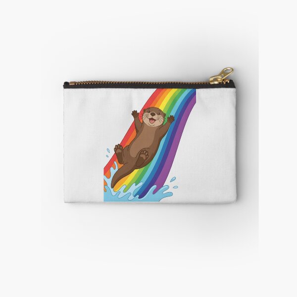 Item preview, Cute Otter Summer Water Adventure designed and sold by naragon4289.