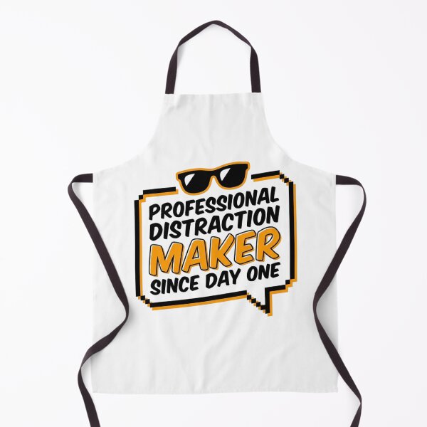 Item preview, Professional Distraction Maker Sarcastic Quote Funny Slogan designed and sold by KhAIa Reeve Art Studio.