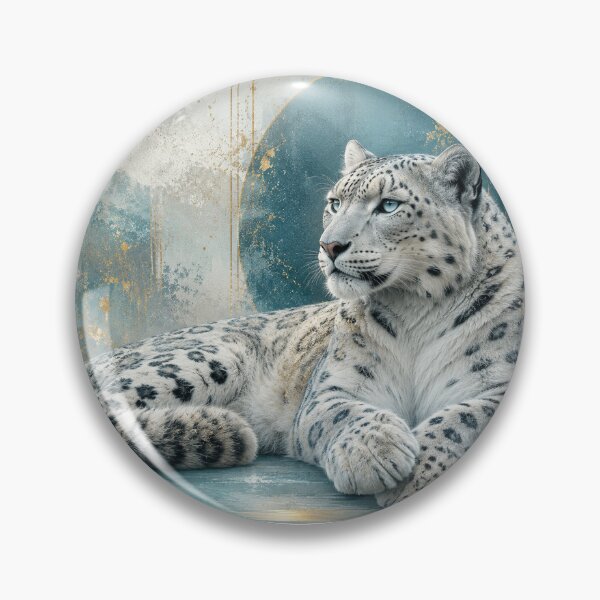 Item preview, Majestic Snow Leopard designed and sold by aurelixagency.