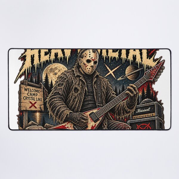 Item preview, Jason gets Heavy on Friday the 13th. designed and sold by SpectacledBoi.
