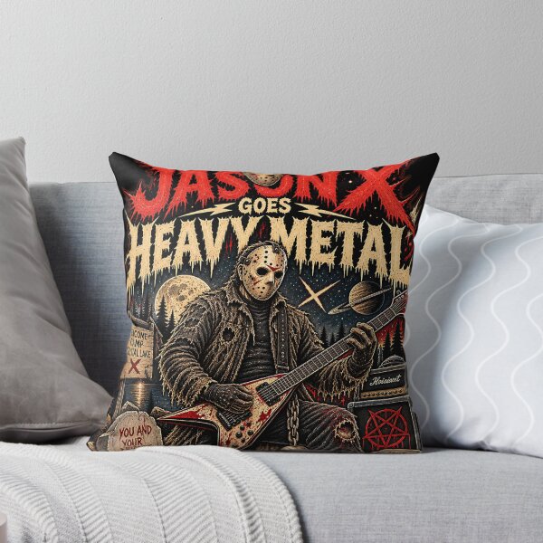 Item preview, Jason gets Heavy on Friday the 13th. designed and sold by SpectacledBoi.
