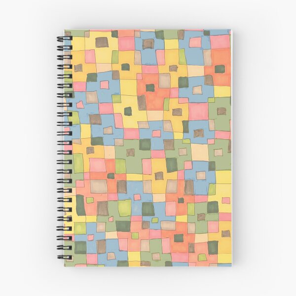 Item preview, Bright Geometric Squares designed and sold by Honeybee Cameron.