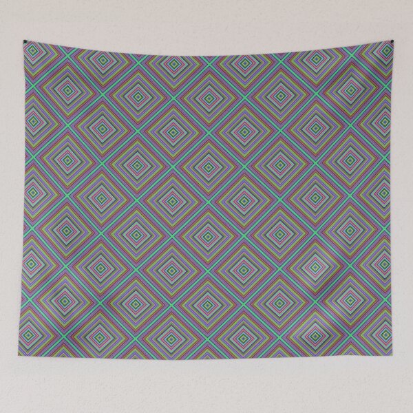 Item preview, Grey Circuit Diamond Pattern designed and sold by whimsiqueer.