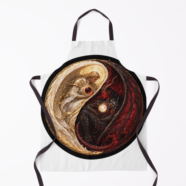 Item preview, Angel Demon Yin Yang designed and sold by FyreHorse Designs.