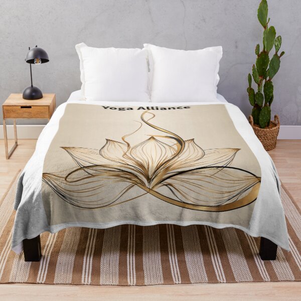 Item preview, Yoga Alliance Lotus Zen Meditation Art designed and sold by TrendyGalaxy.