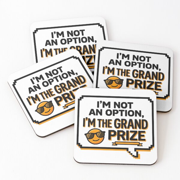 Item preview, The Grand Prize Sarcastic Quote Funny Slogan designed and sold by KhAIa Reeve Art Studio.