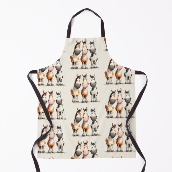 Item preview, Cute Happy Horses ' The Trailblazers ' Designs BY SHiRLeY MacARTHuR designed and sold by Shirley MacArthur Art.