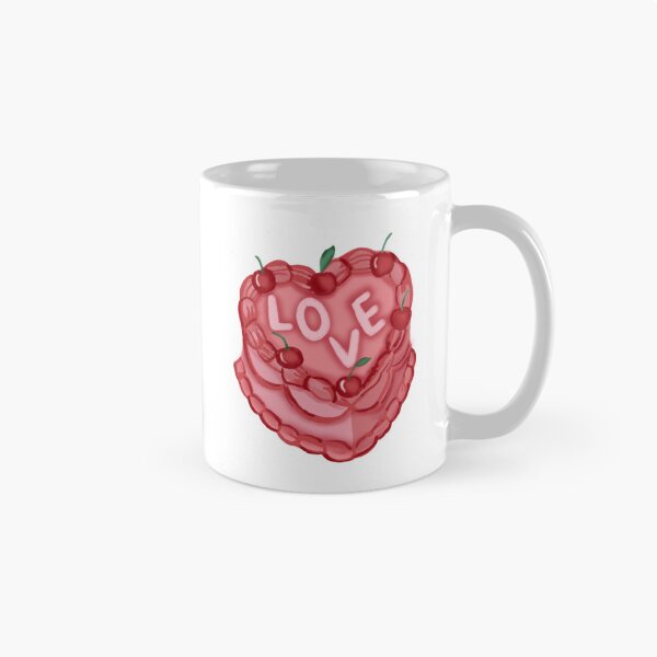 Item preview, Love cherry pink cake designed and sold by tornasolhaze.