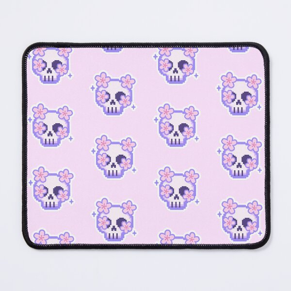 Item preview, blossom skull designed and sold by ameliaablossom.